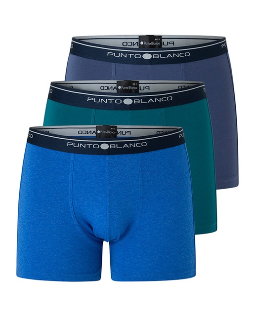 Imagen 0 de Pack de 3 boxers de punto liso