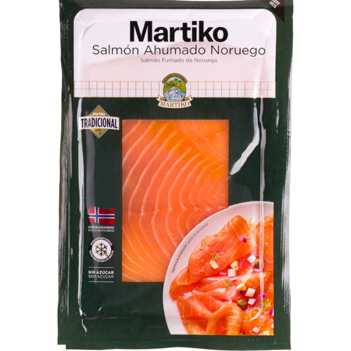 Salmão Tradicional Fumado unidade 80 g