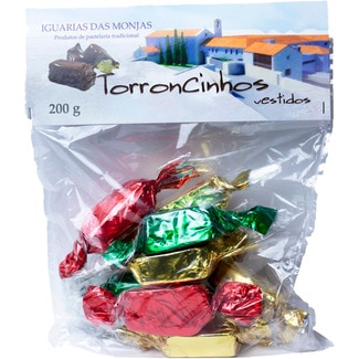 Torroncinhos embalagem 200 g - Iguarias Das Monjas