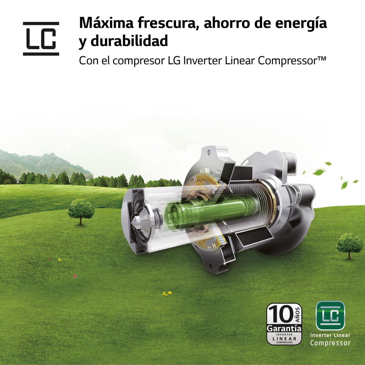 Congelador vertical LG 186 cm, 355 l, Multi Air Flow - GFM61MCCSF Negro mate-12