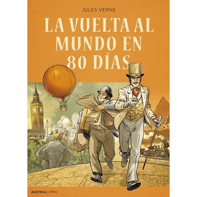 Imagen 0 de La vuelta al mundo en 80 días (cómic)  (Bolsillo) (Tapa blanda)