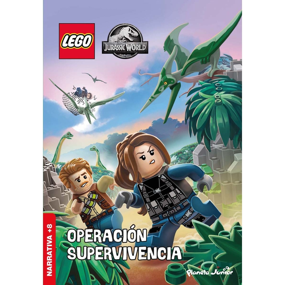 Imagem 0 de LEGO Jurassic World. Operación: Supervivencia: Narrativa ilustrada +8 (Capa mole)
