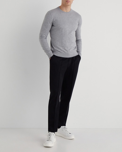 Imagen 0 de Sudadera de hombre gris con logo