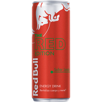 bebida energética sabor sandía con cafeína, taurina y vitamina B lata 25 cl The Red Edition - Red Bull