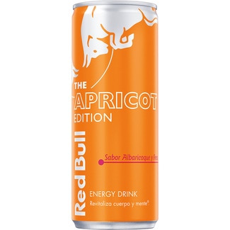 bebida energética sabor albaricoque y fresa con cafeína, taurina y vitamina B lata 25 cl The Apricot Edition - Red Bull