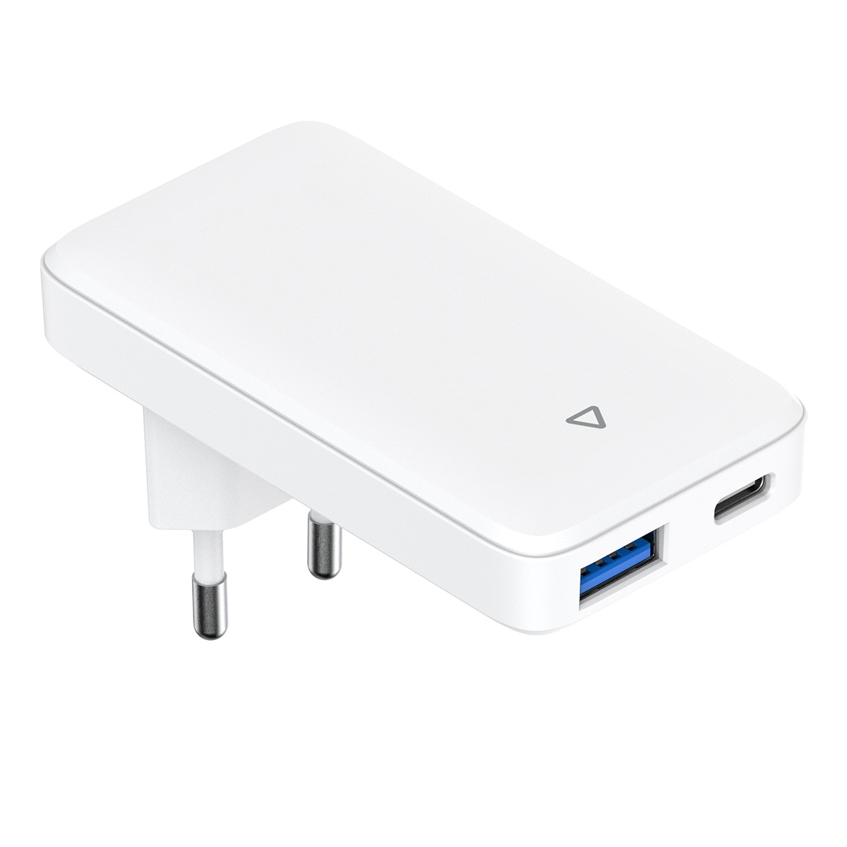 Imagen 0 de Cargador de pared blanco Inves LT-TR3681 USB Dual