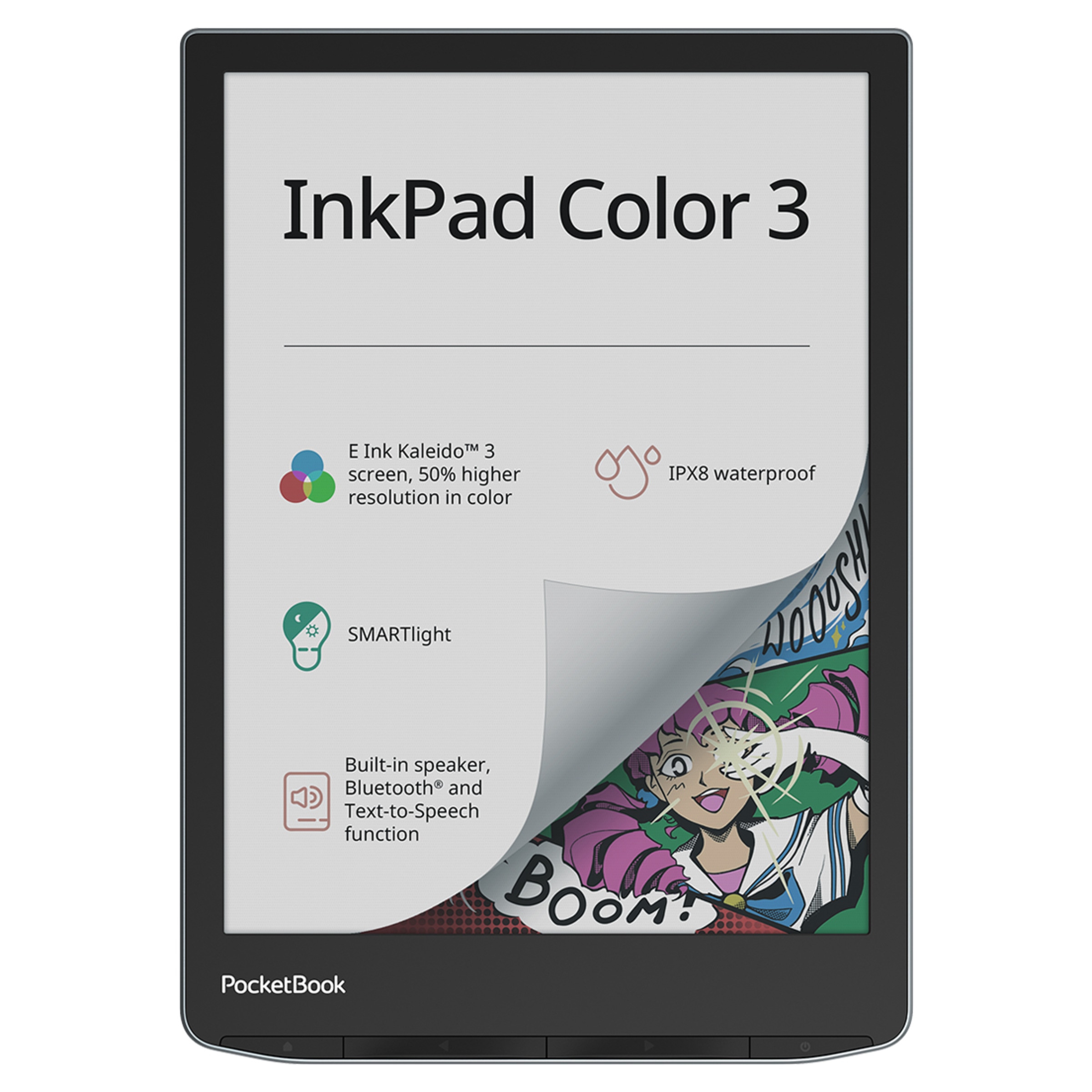 eReader Pocketbook InkPad Color 3 E-Ink Kaleido 7,8" (Reacondicionado Grado A) Azul-1