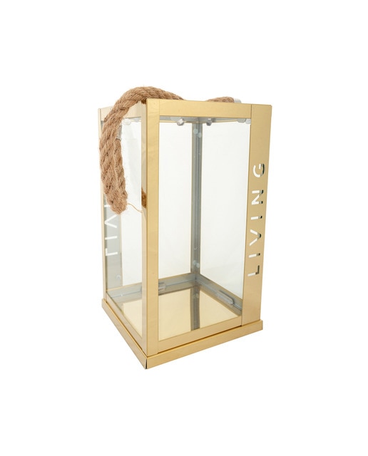 Imagen 0 de Farol de acero inoxidable y cristal