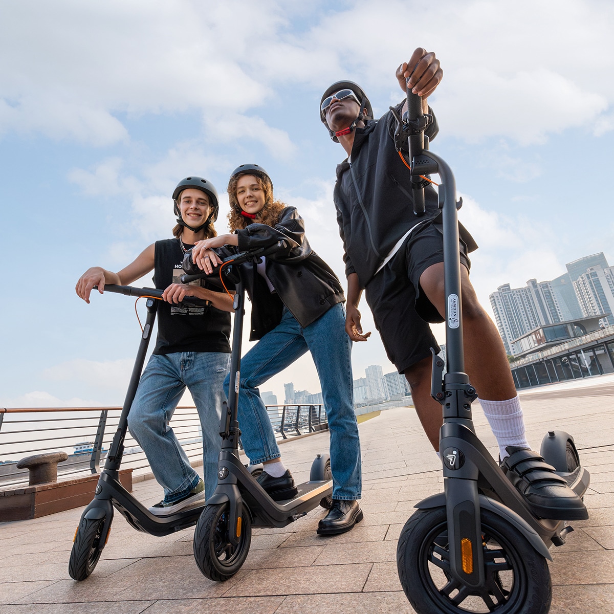 Patinete eléctrico plegable Segway-Ninebot KickScooter E2 Pro E Negro-10