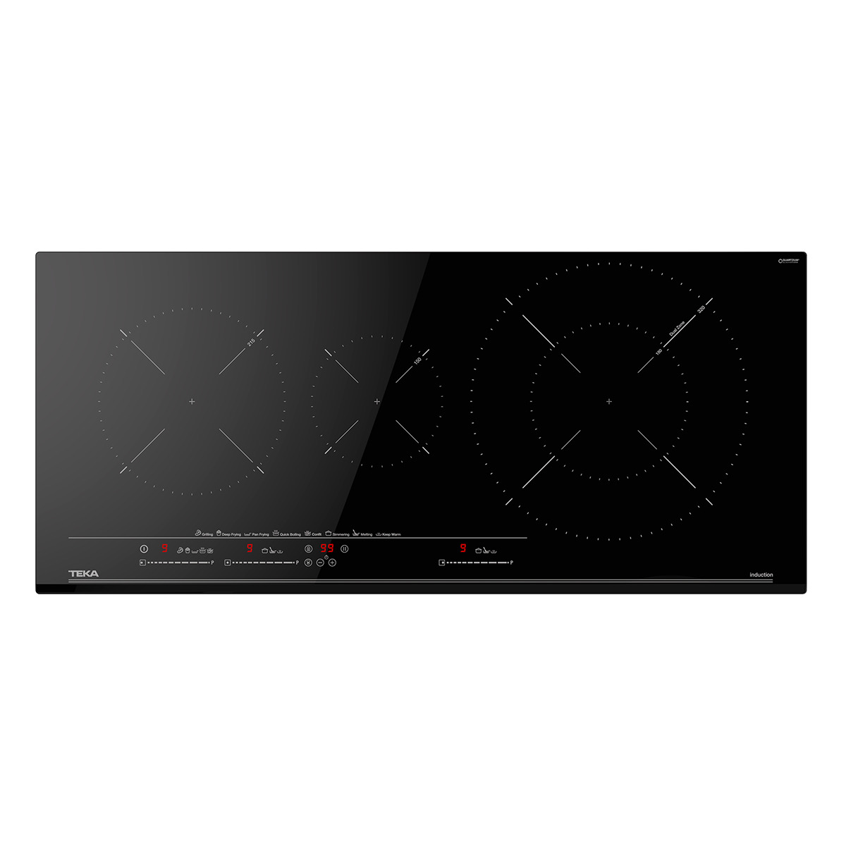 Imagen 0 de Placa inducción Teka SlideCooking y 3 zonas de cocinado - IZC93320 MST BK