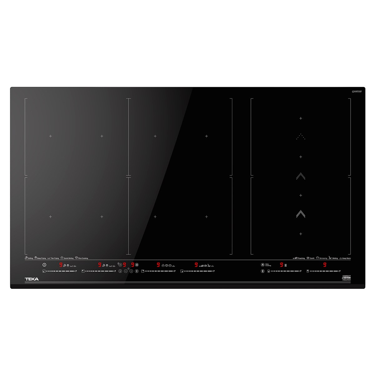 Placa inducción Teka conexión Wifi y funciones directas - IZF 99770 MST B Negro-1