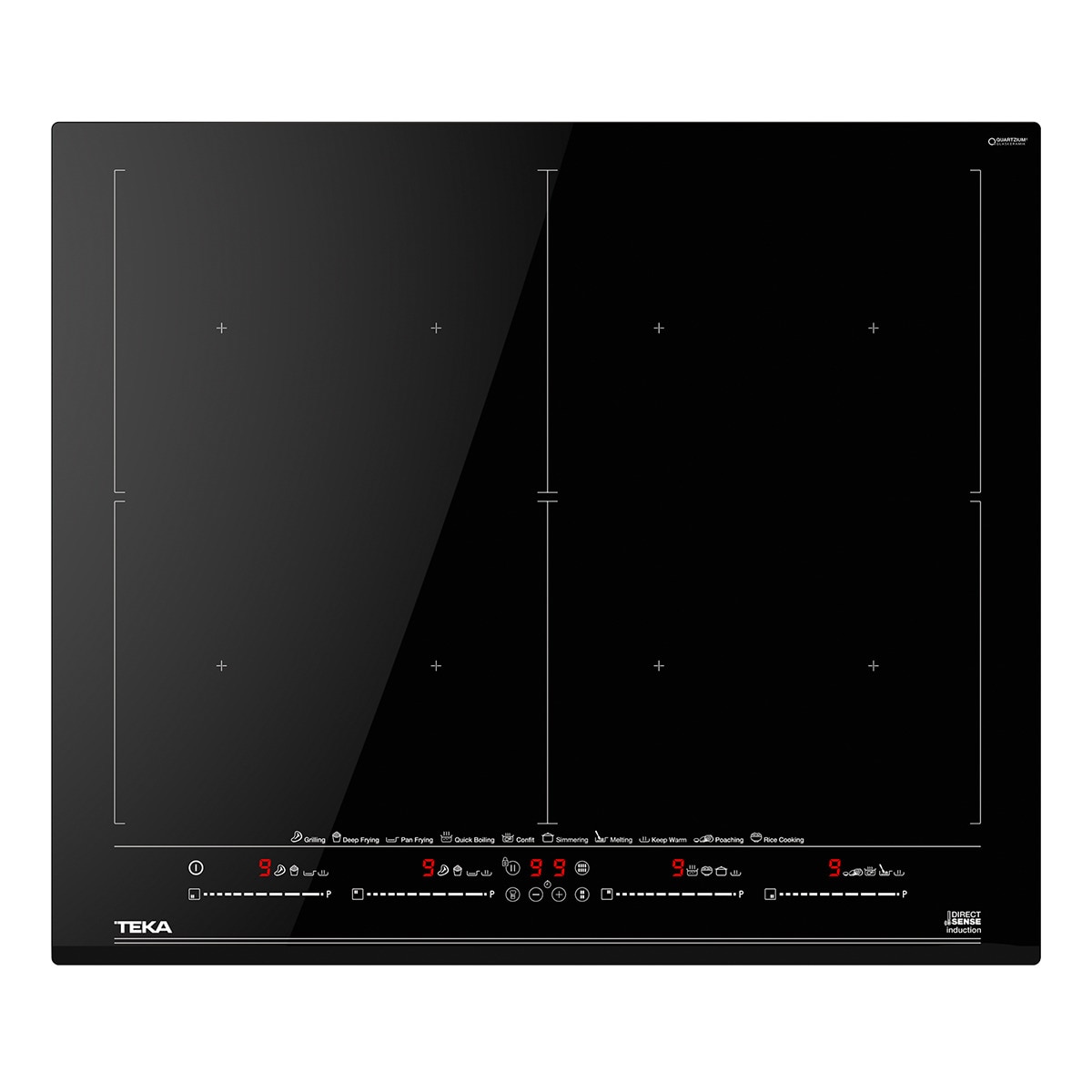 Placa inducción Teka conexión wifi y 4 zonas de cocción - IZF 68780 MST B Negro-1