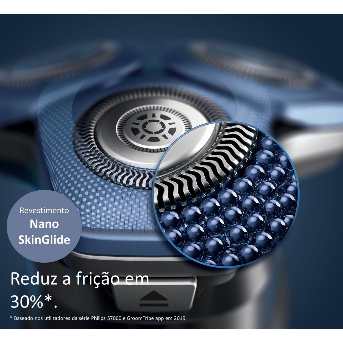 Máquina de Barbear Philips Serie 7000 S7886/35 Uso Seco e Molhado com Suporte de Garga e Bolsa e Autonomia 60 Minutos 6