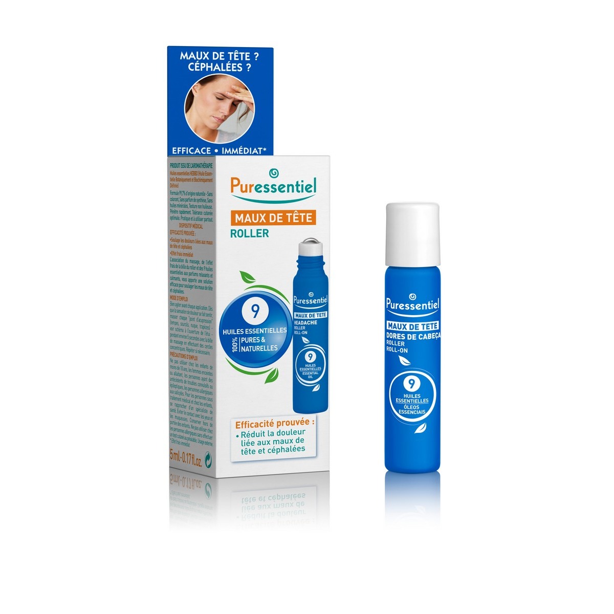 Imagem 0 de Roll-on para Dor de Cabeça - 5 ml