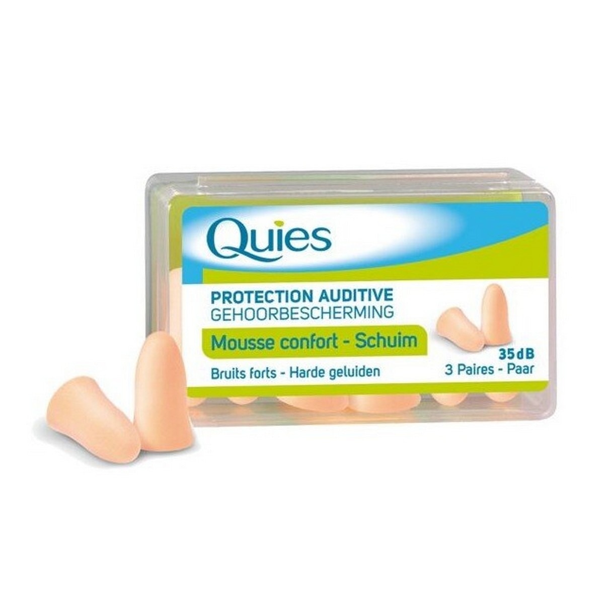 Imagem 0 de Tampões de Ouvidos de Espuma Natural - 6 uds.