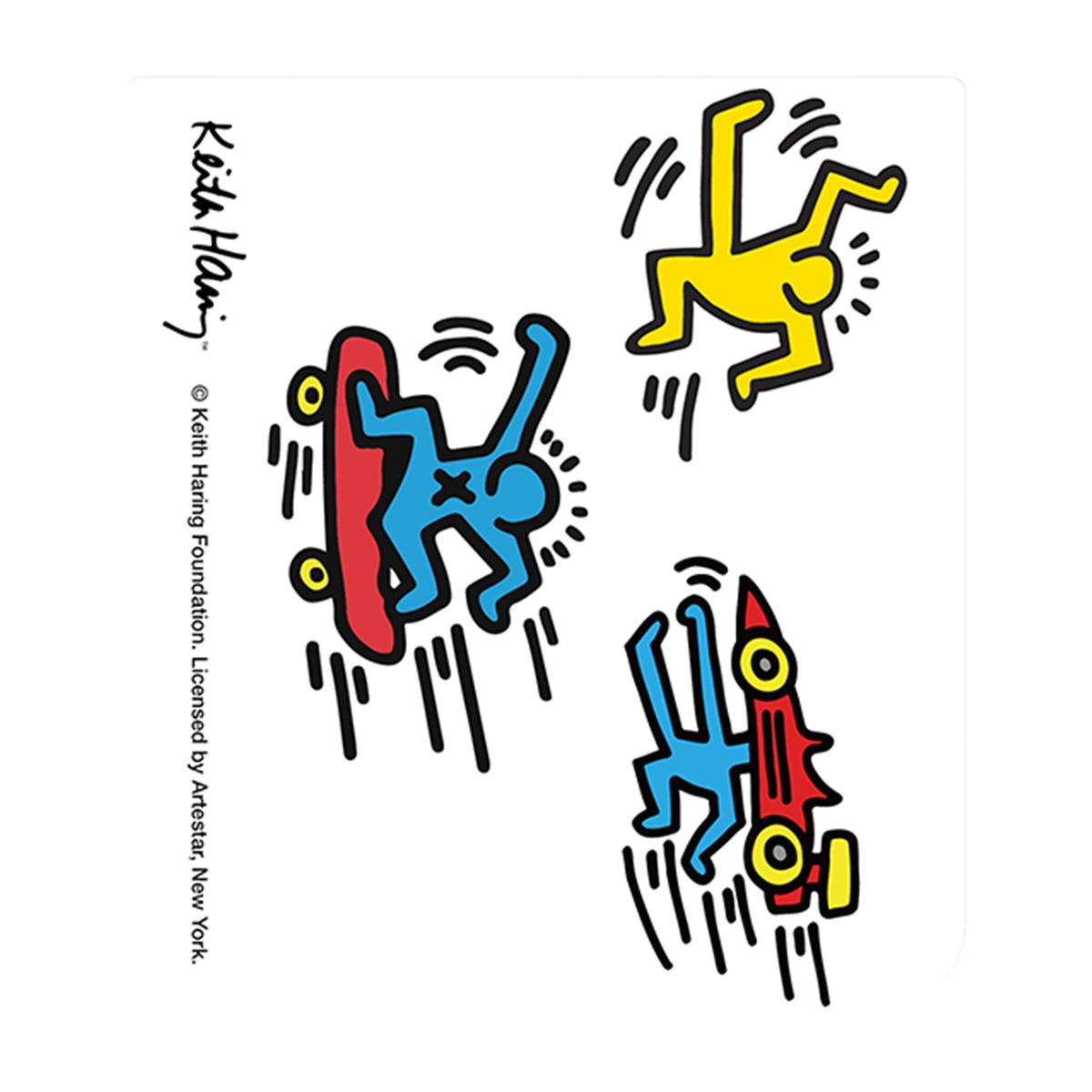 Tarjeta interactiva Samsung Edición Keith Haring People para Galaxy Z Flip 5 1