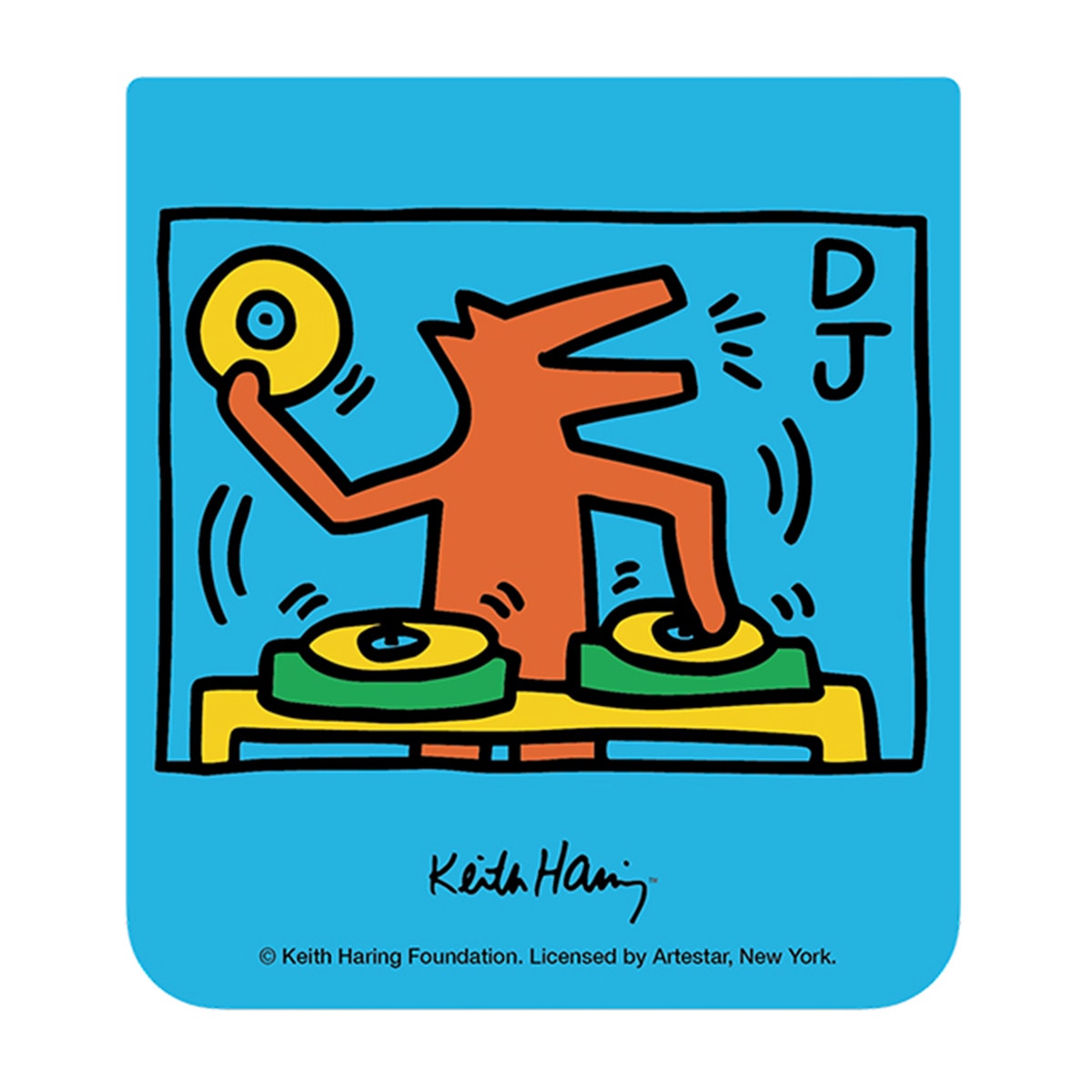 Tarjeta interactiva Samsung Edición Keith Haring Music para Galaxy Z Flip 5 1