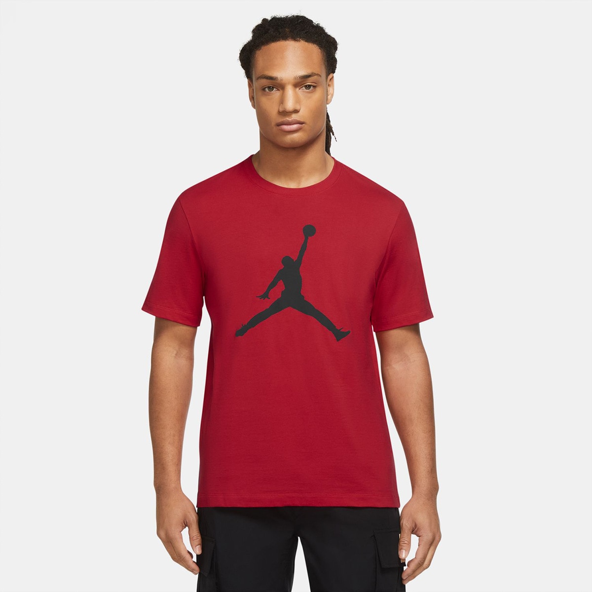 T-shirt de homem Jordan Jumpman Nike Vermelho / Preto-1