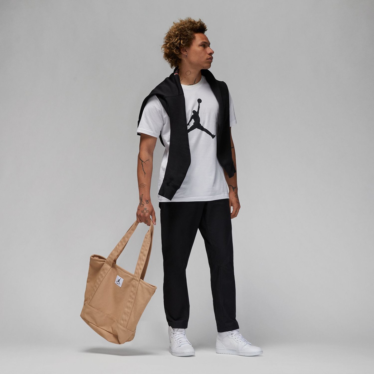 T-shirt Jumpman Branco-4