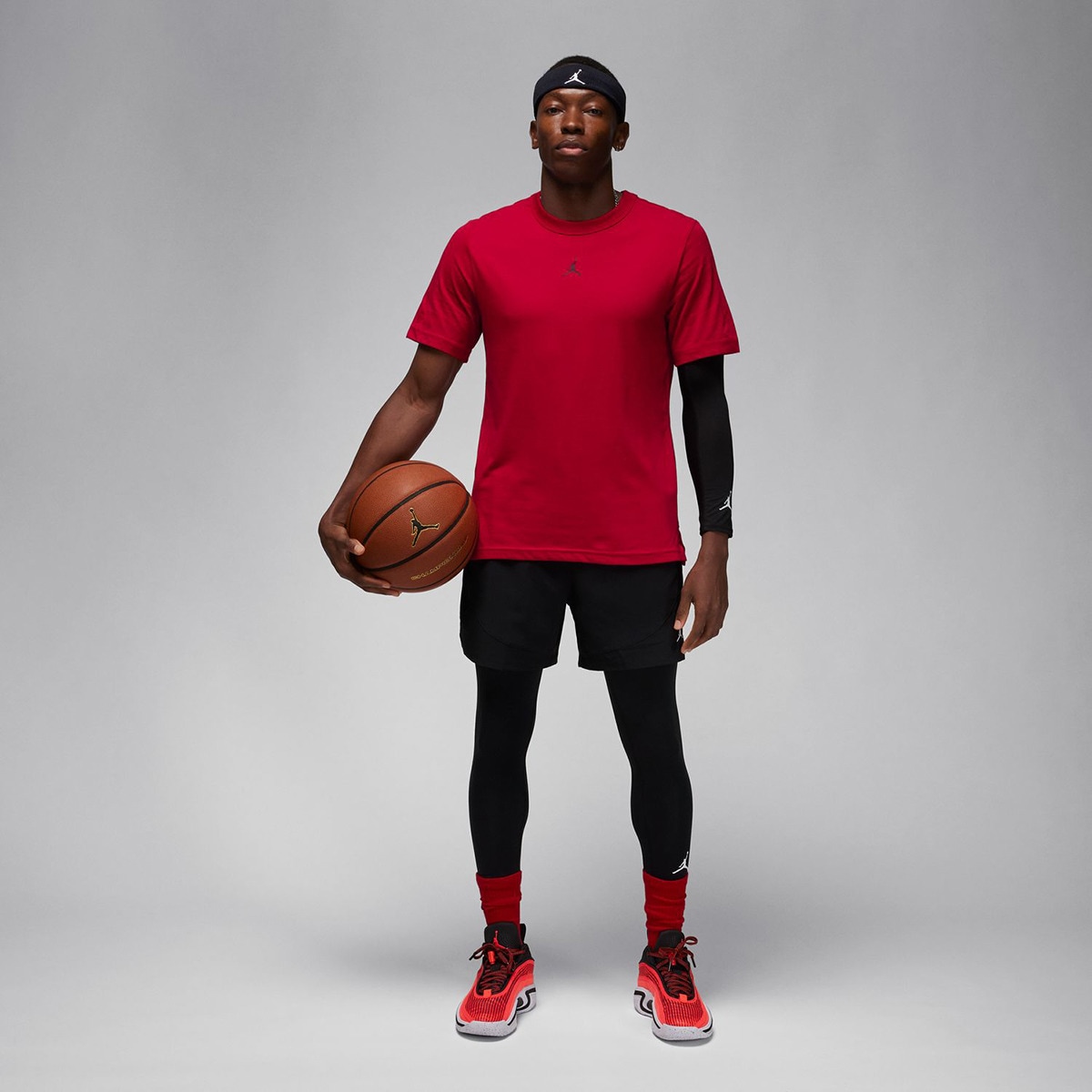 T-shirt de Homem Sport Vermelho-5