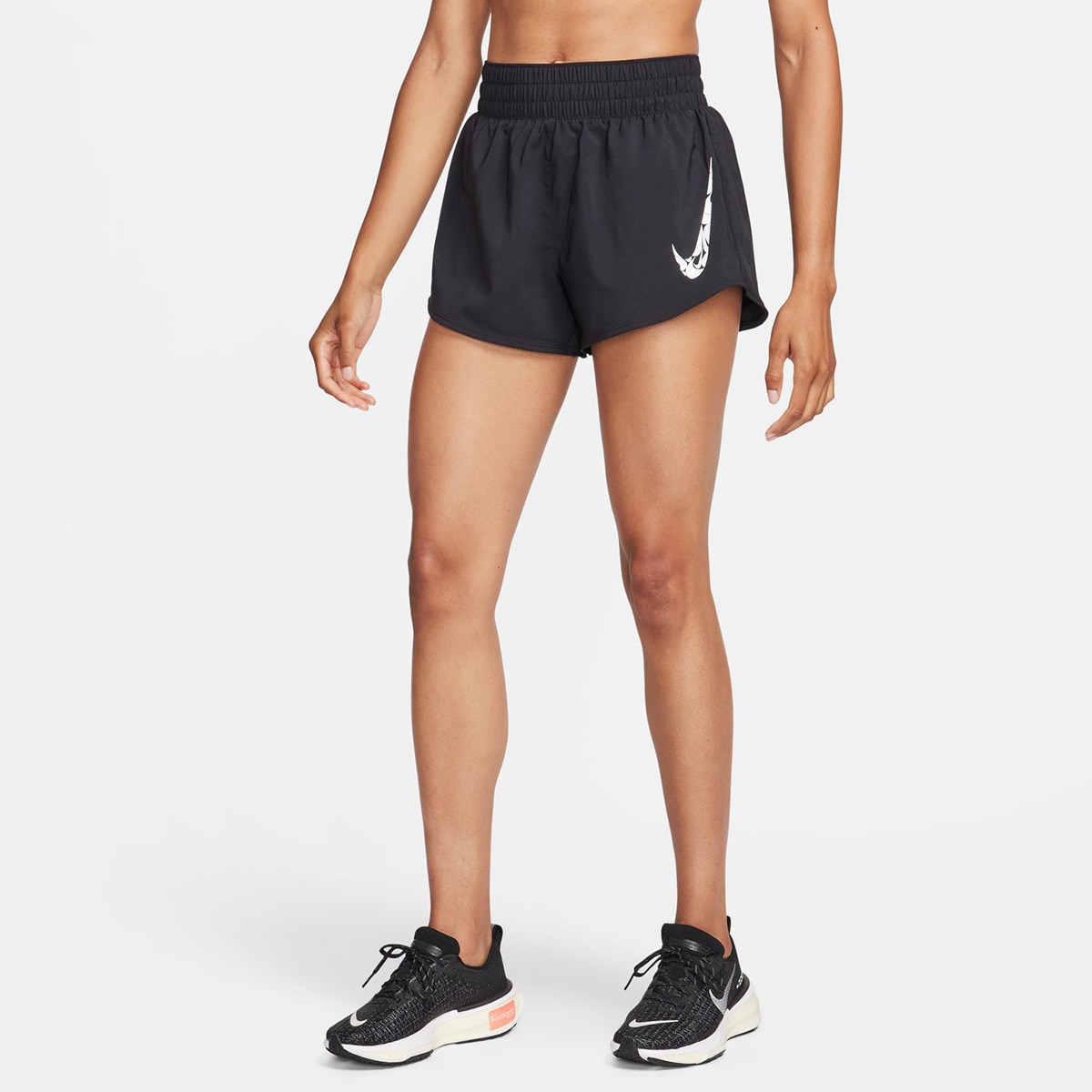 Calções de Mulher One Swoosh Preto-3