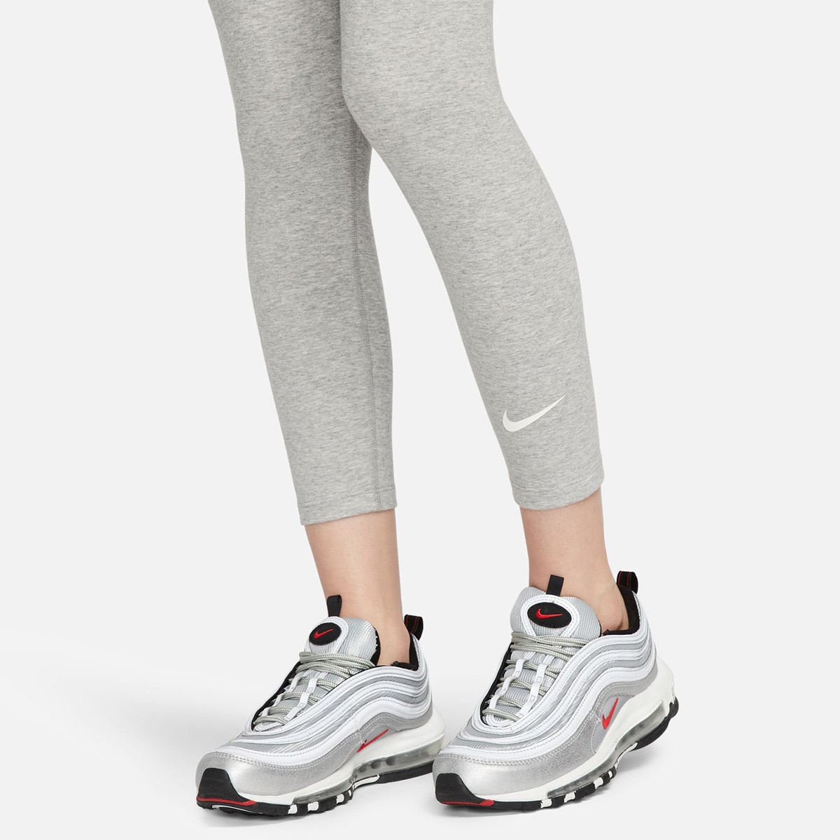 Leggings de Mulher Classics Cinzento-3