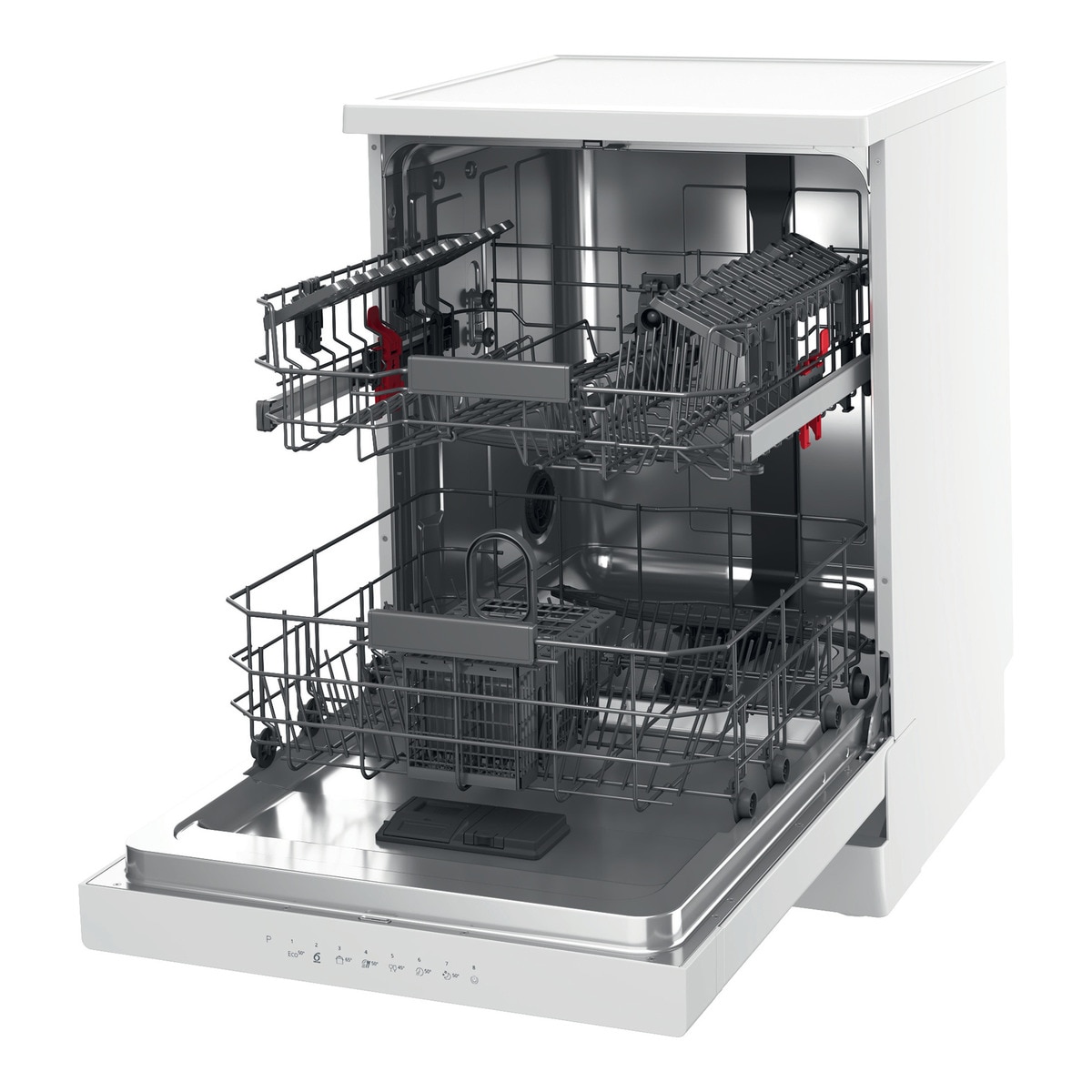 Lavavajillas Whirlpool 14 servicios, 60 cm - WFC 3C34 Blanco-7