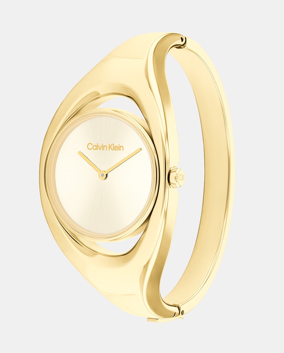 Reloj de mujer CK Precise 25200422 de acero dorado Oro-4