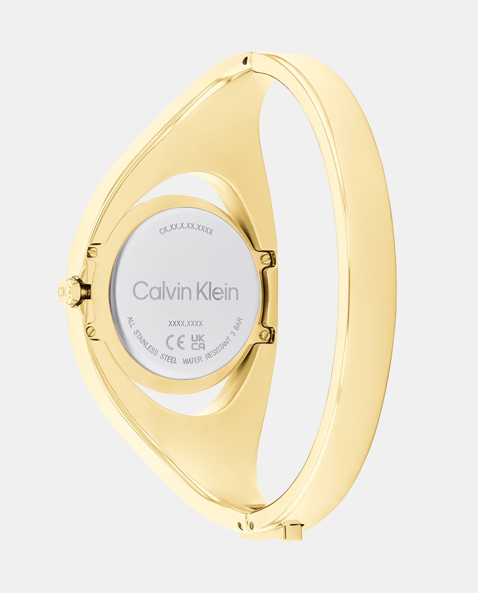 Reloj de mujer CK Precise 25200422 de acero dorado Oro-3