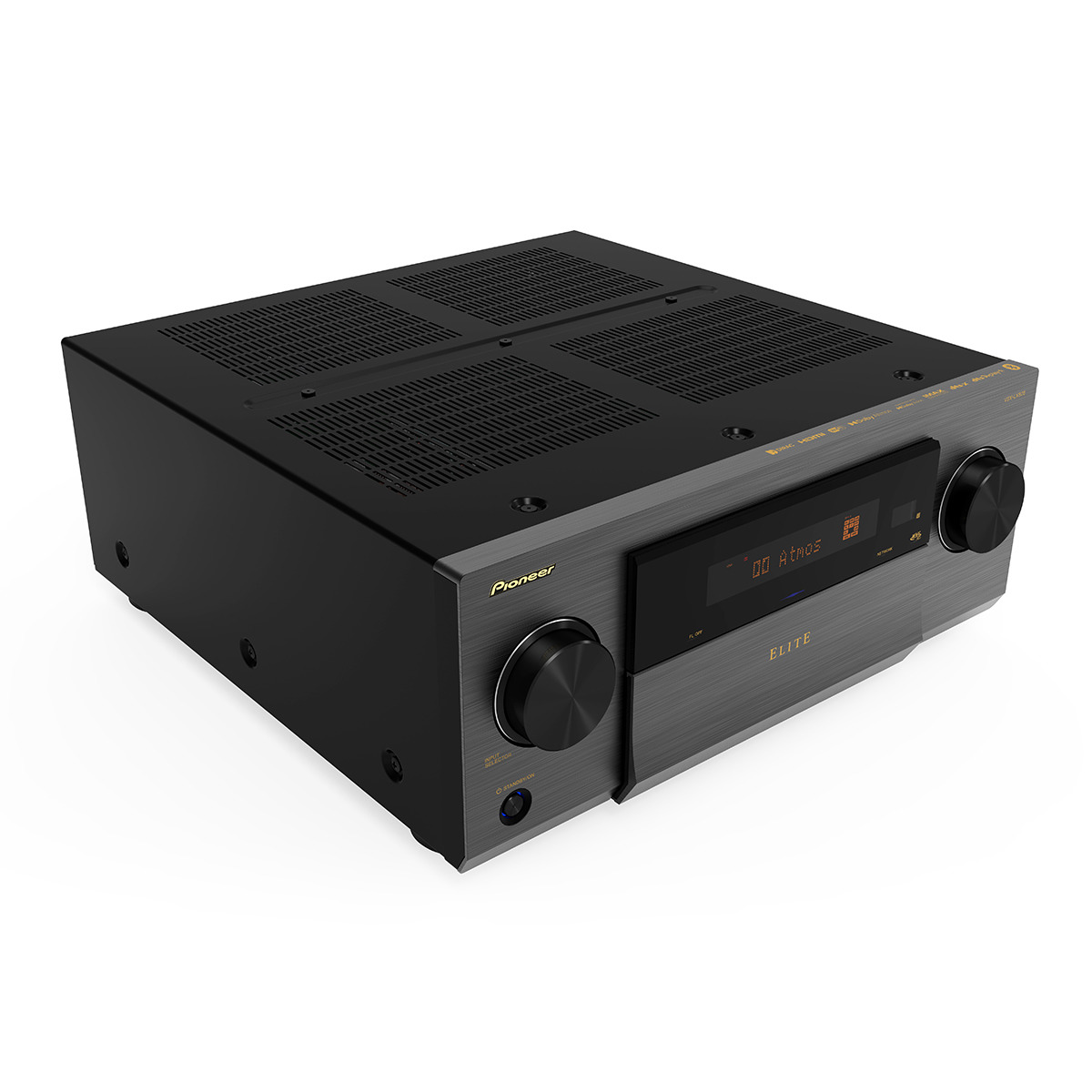 Amplificador A/V Pioneer VSA-LX805, 11.2 con conectividad a redes, compatible audio 3D y vídeo 8K Negro-3