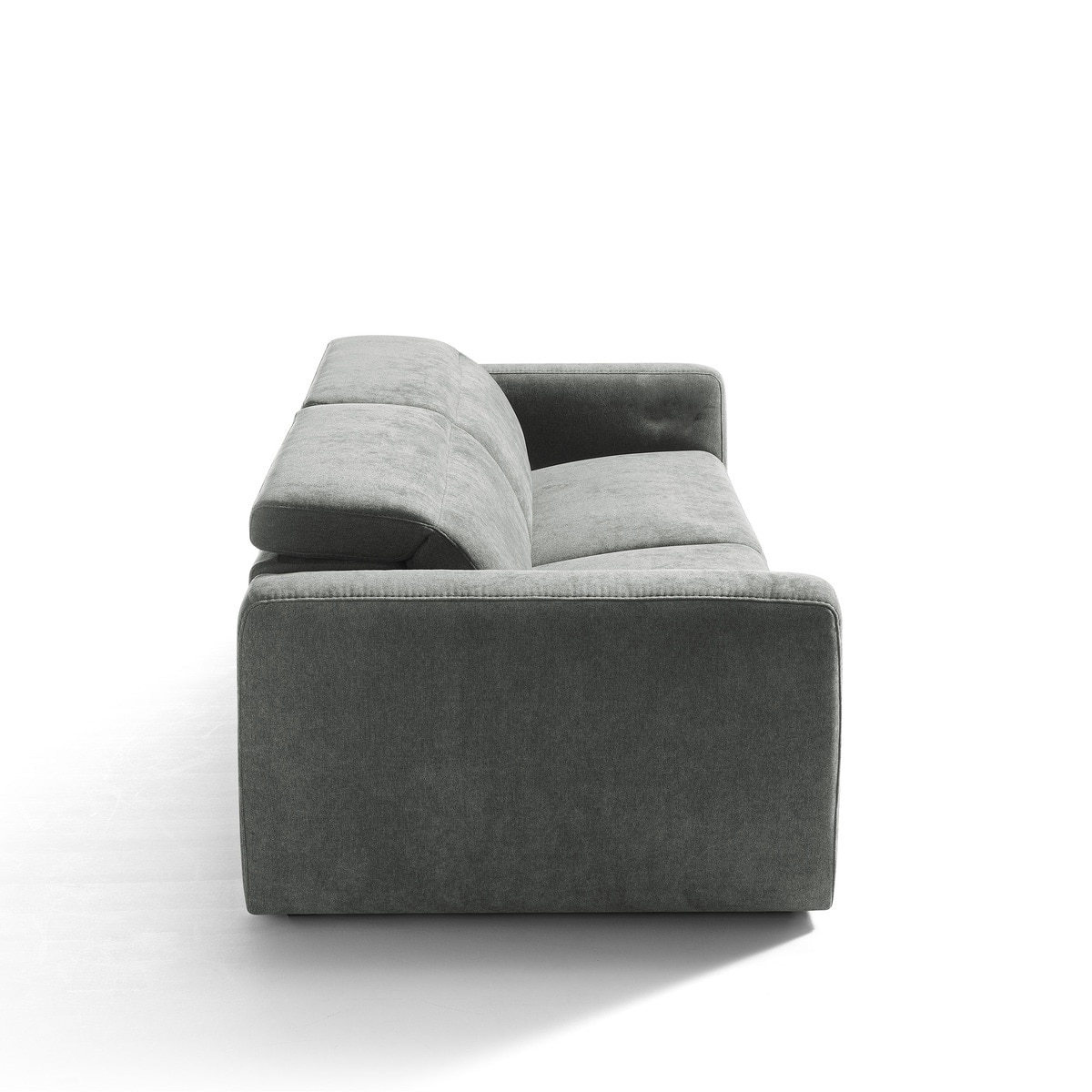 Sofá Estofado de 2 Lugares Trento Storm - Cinzento Escuro-2