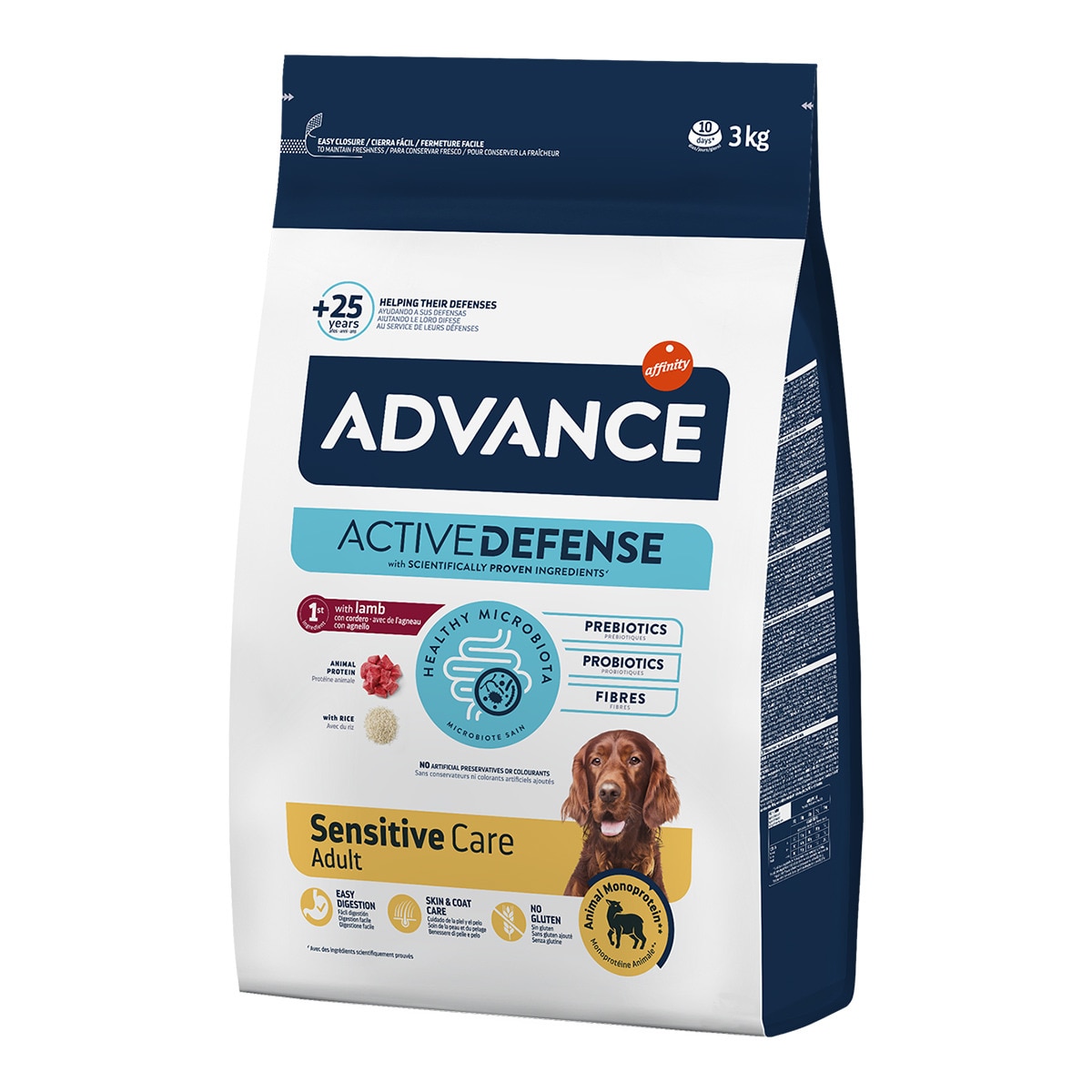 Pienso para perros adultos Advance Sensitive cordero y arroz 1