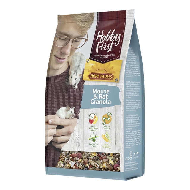 Imagen 0 de Alimento para ratas y ratones Hobby First granola 800 g