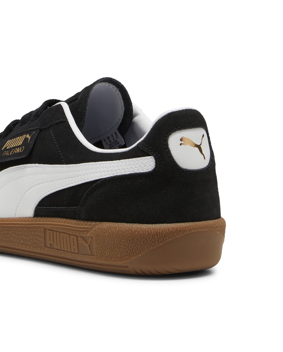 Sapatilhas Casual de Mulher Palermo Lth Preto-5