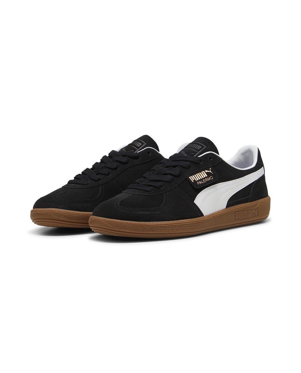 Sapatilhas Casual de Mulher Palermo Lth Preto-2