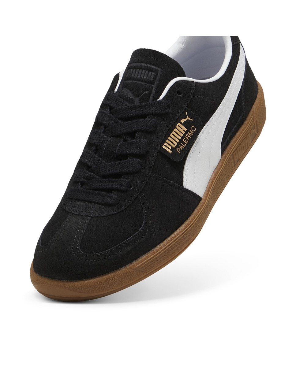 Sapatilhas Casual de Mulher Palermo Lth Preto-6