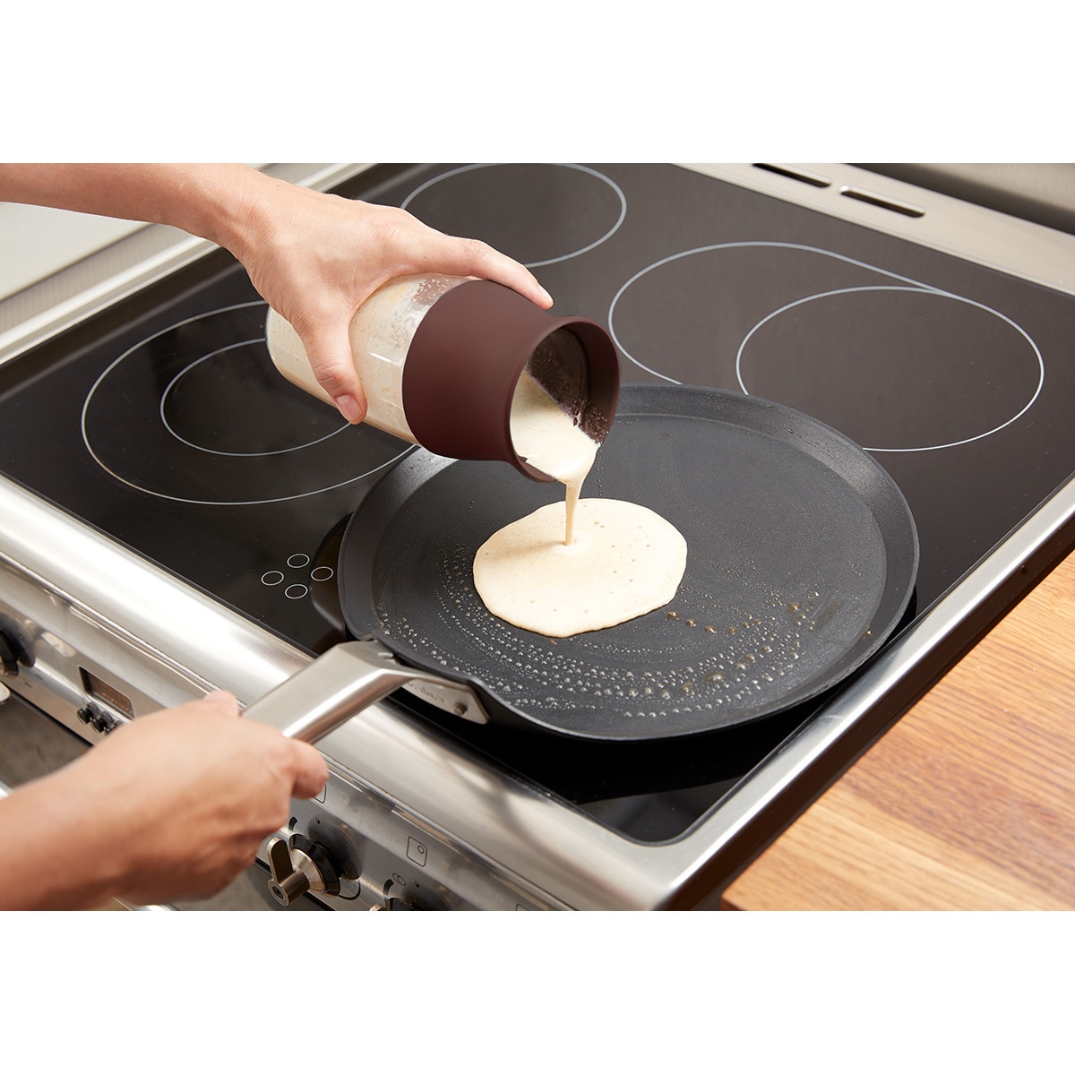 Shaker de Massas Batter Shaker Castanho-7