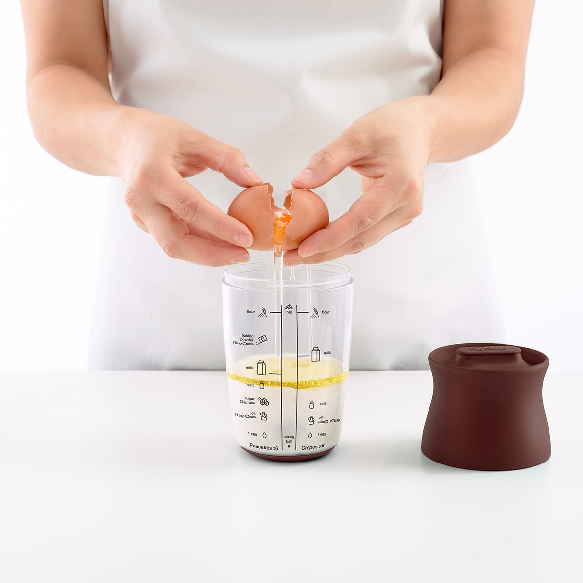 Shaker de Massas Batter Shaker Castanho-6