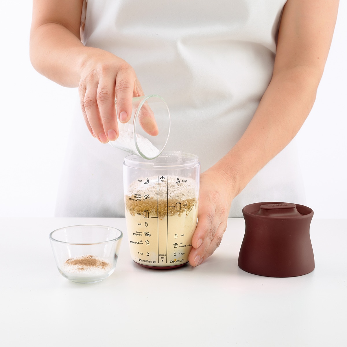 Shaker de Massas Batter Shaker Castanho-5