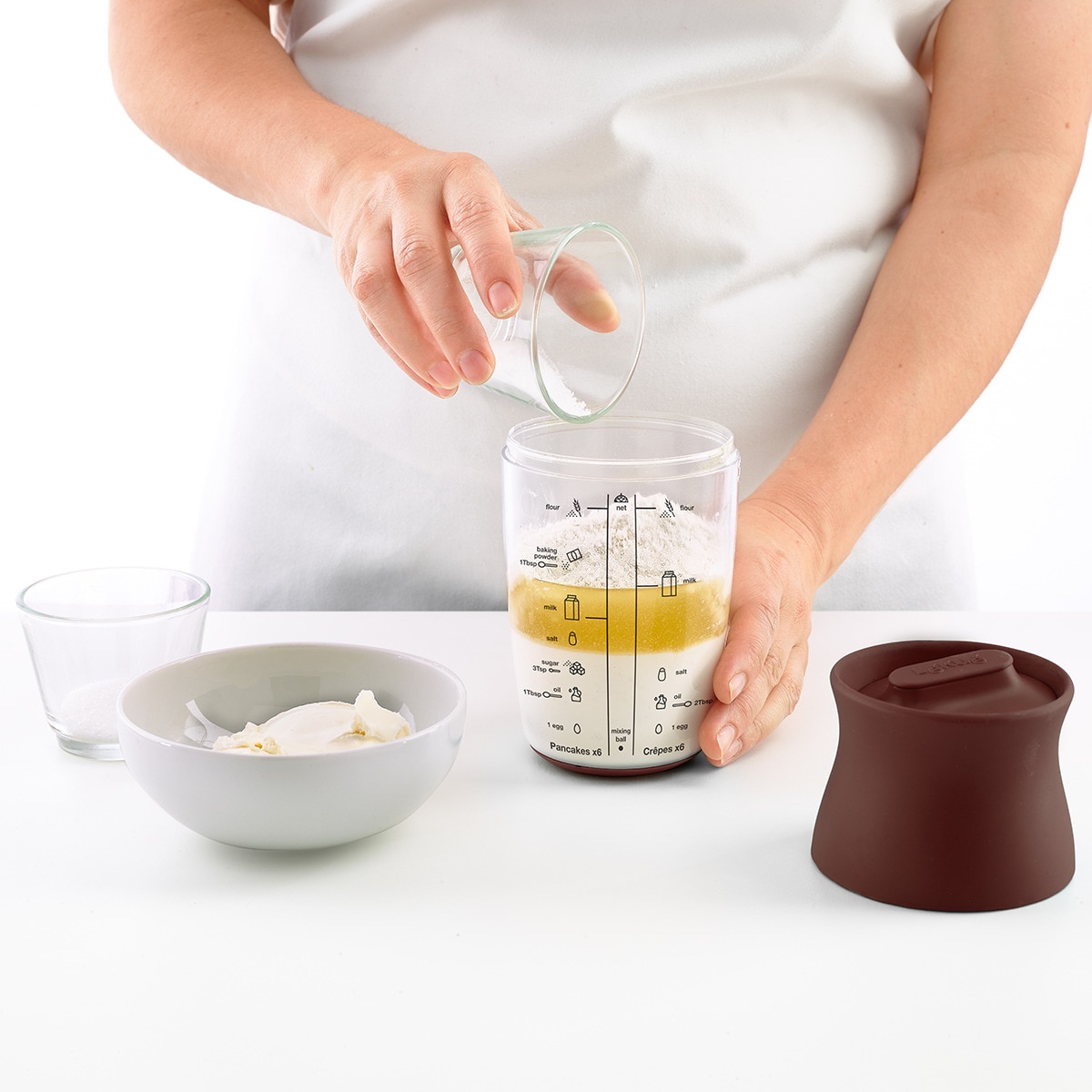 Shaker de Massas Batter Shaker Castanho-4