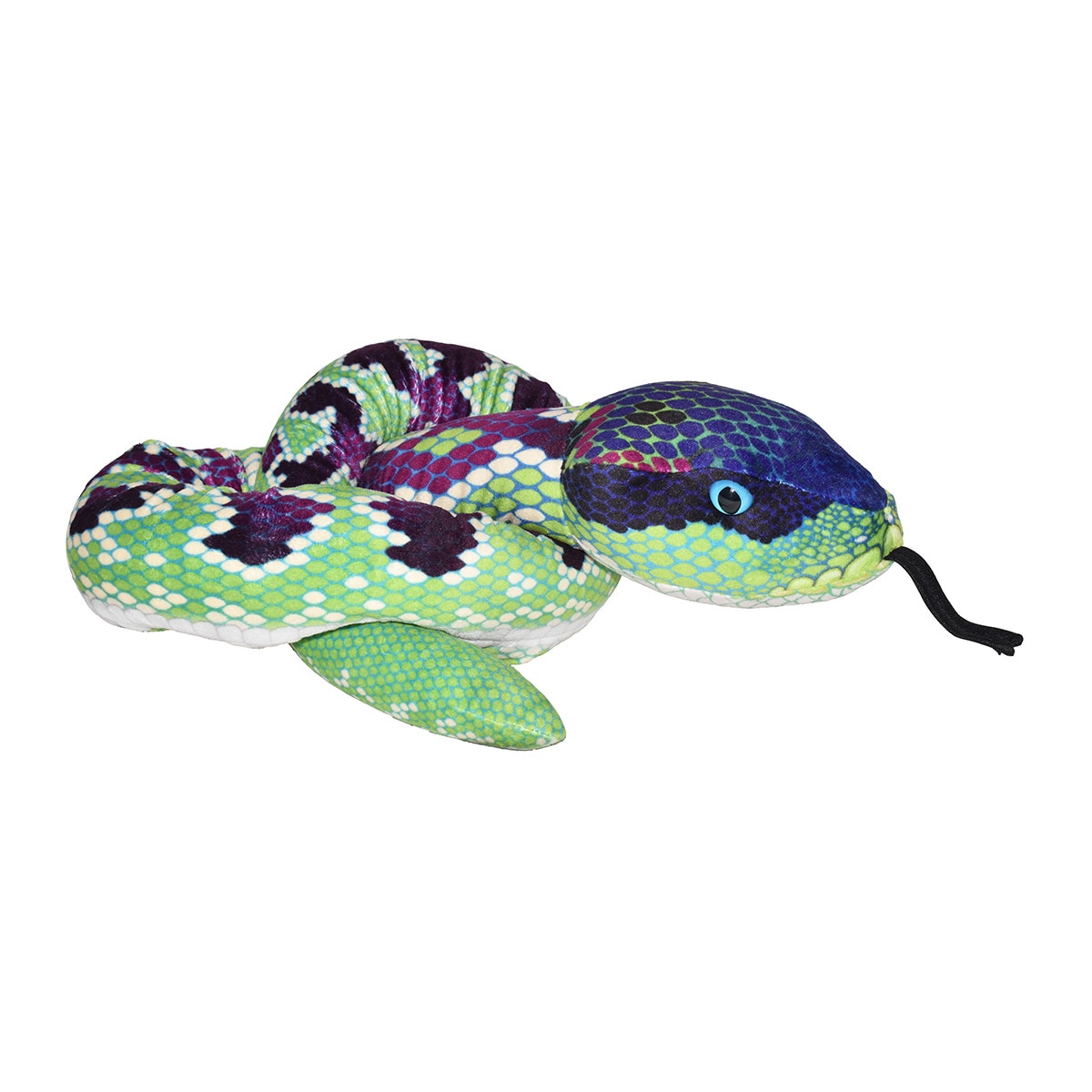 Imagen 0 de Peluche 137 cm Serpiente fantasía purpura Wild Republic