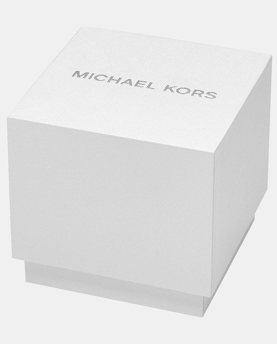 Relógio MK4740 de Aço Bicolor Branco-4