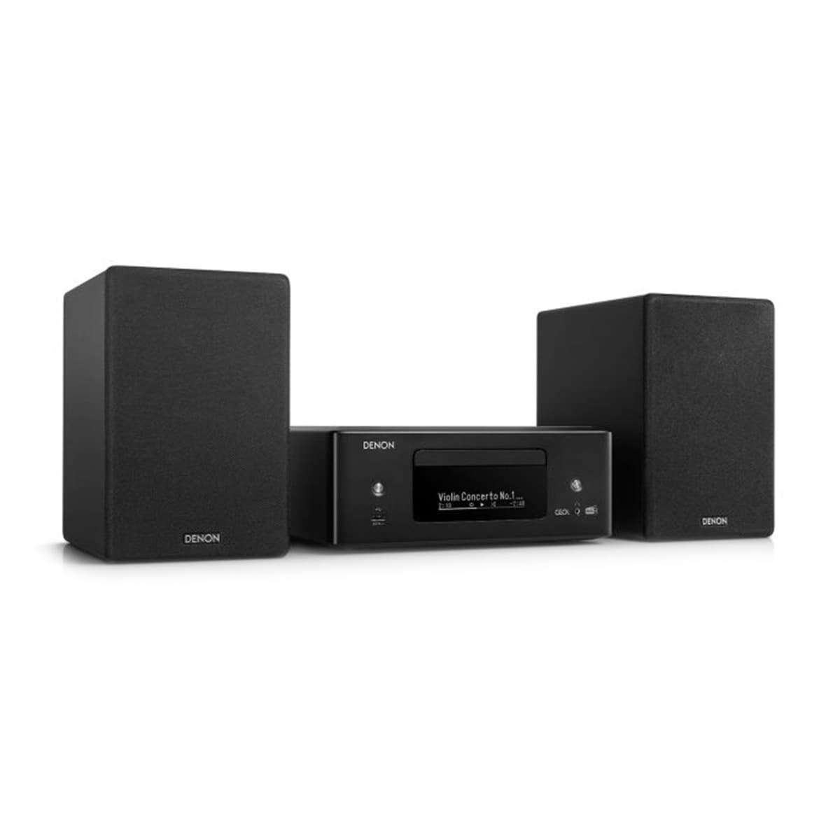 Microcadena Denon CEOL N12 negro con conexión en Red Negro-2