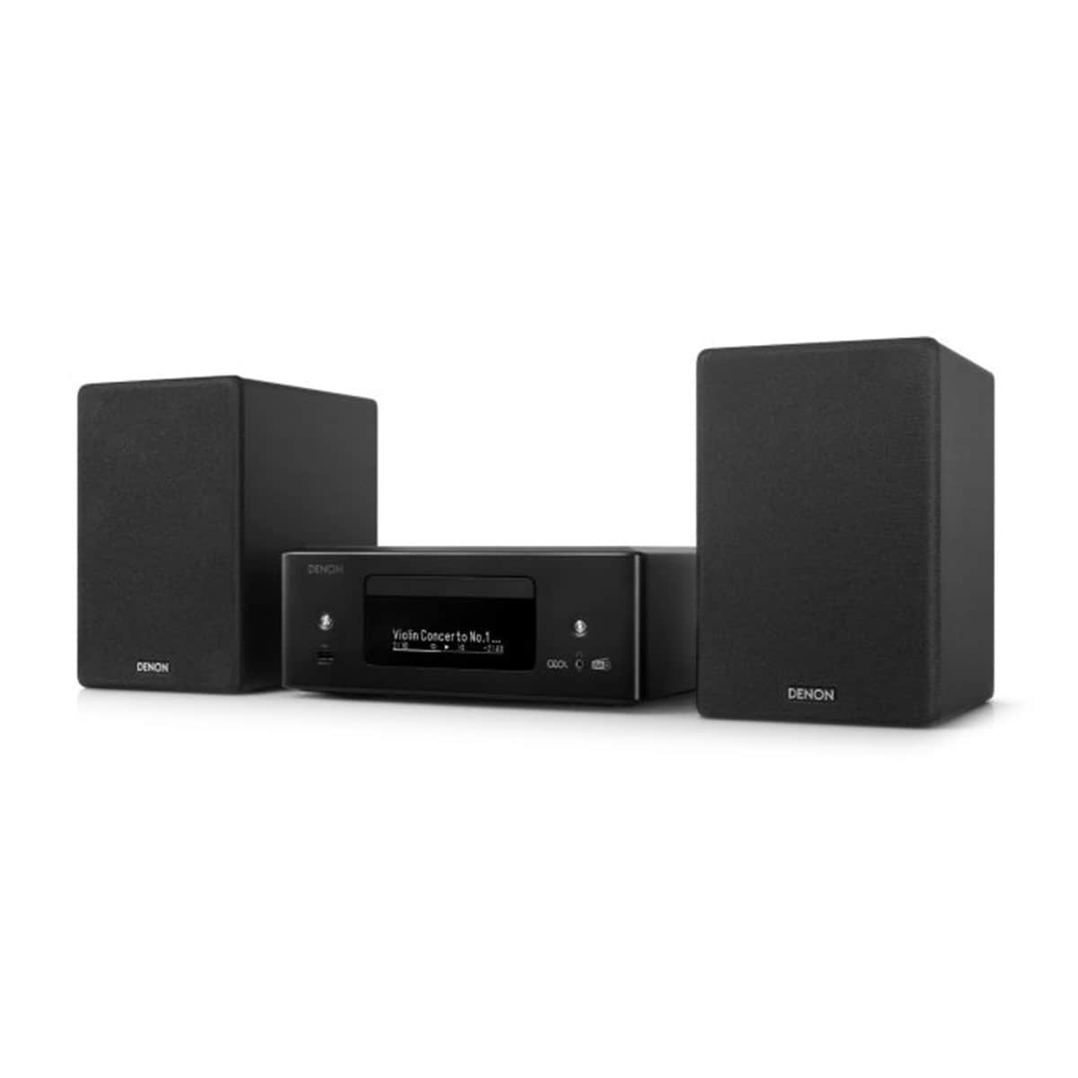 Microcadena Denon CEOL N12 negro con conexión en Red Negro-3