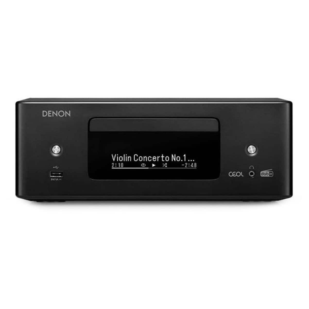 Microcadena Denon CEOL N12 negro con conexión en Red Negro-5