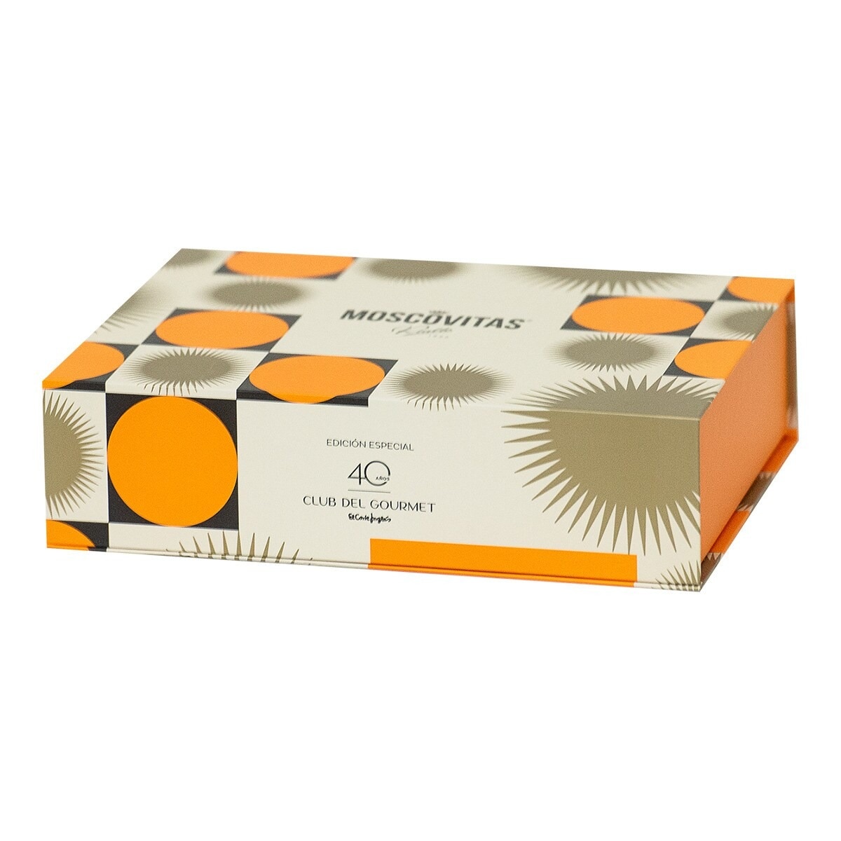 Caja con surtido de pastas de almendra con 3 coberturas de chocolate Moscovitas de Rialto Edición Especial 40 Aniversario Club del Gourmet 3