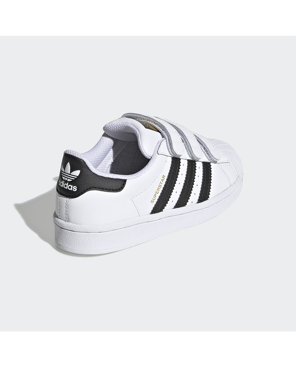 Zapatillas casual de niños Superstar CF C adidas Originals - Blanco Blanco-5