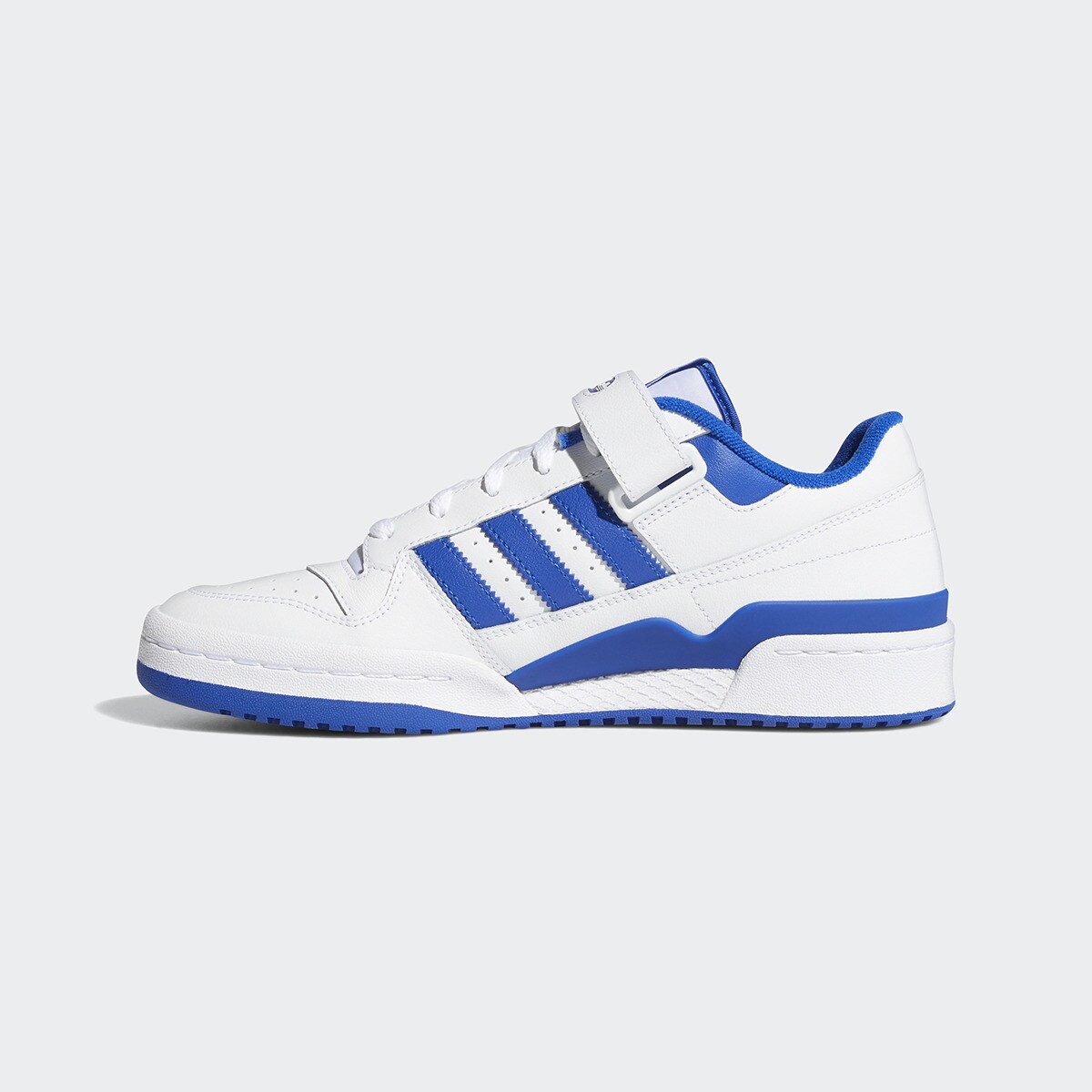 Sapatilhas Casual Unissexo Forum Low Originals Branco / Azul-4