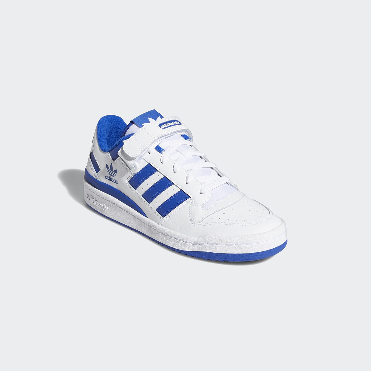 Sapatilhas Casual Unissexo Forum Low Originals Branco / Azul-2