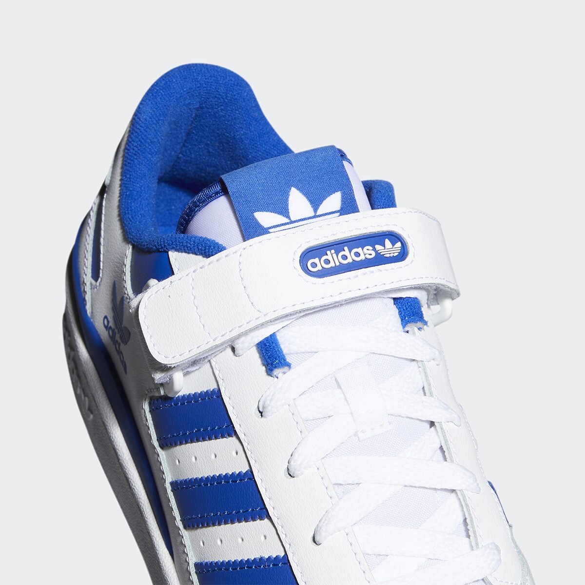 Sapatilhas Casual Unissexo Forum Low Originals Branco / Azul-8